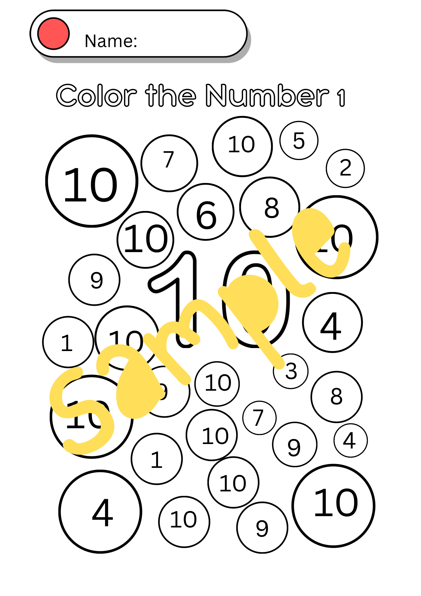 Color by Number: #10