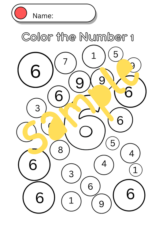 Color by Number: #6