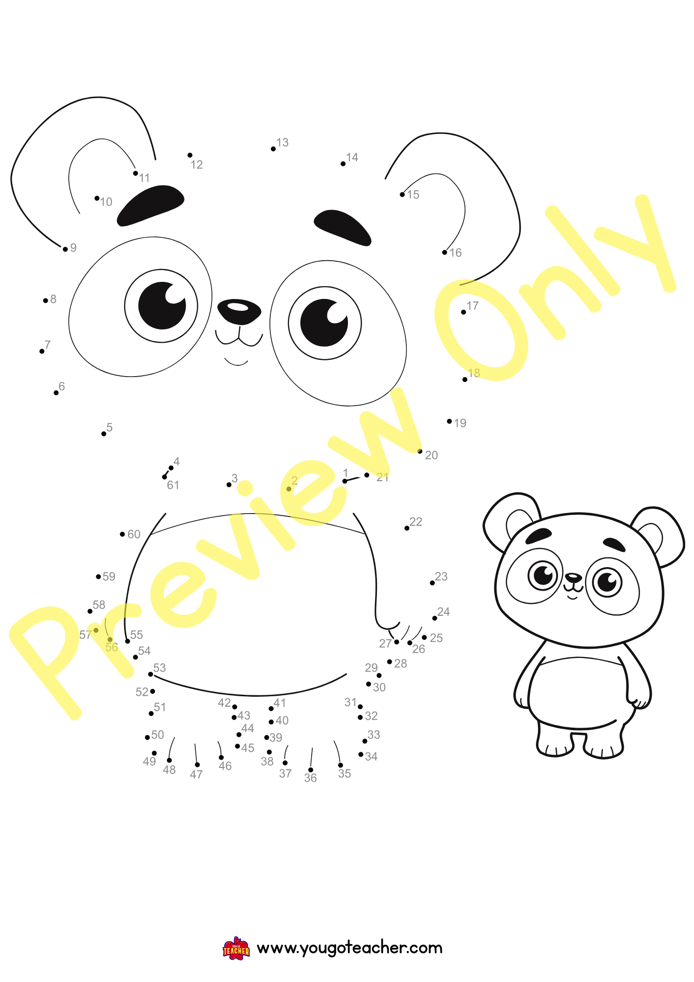 Connect the Dots & Color -Dot-to-Dot Activity Bundle (29 Pages)