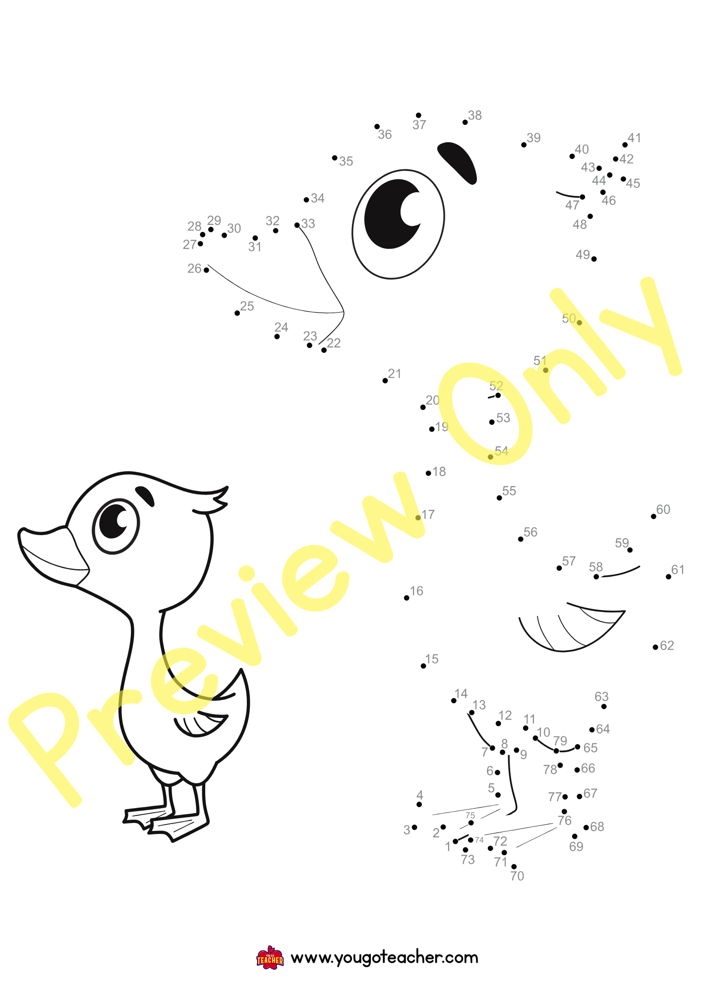 Connect the Dots & Color -Dot-to-Dot Activity Bundle (29 Pages)