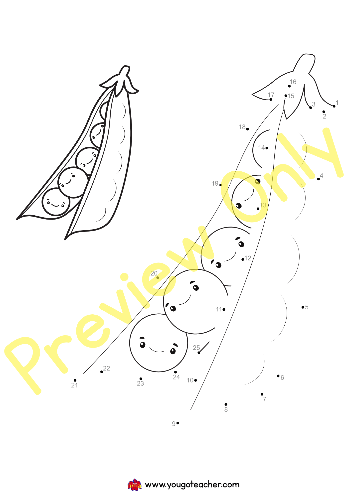 Connect the Dots & Color -Dot-to-Dot Activity Bundle (29 Pages)