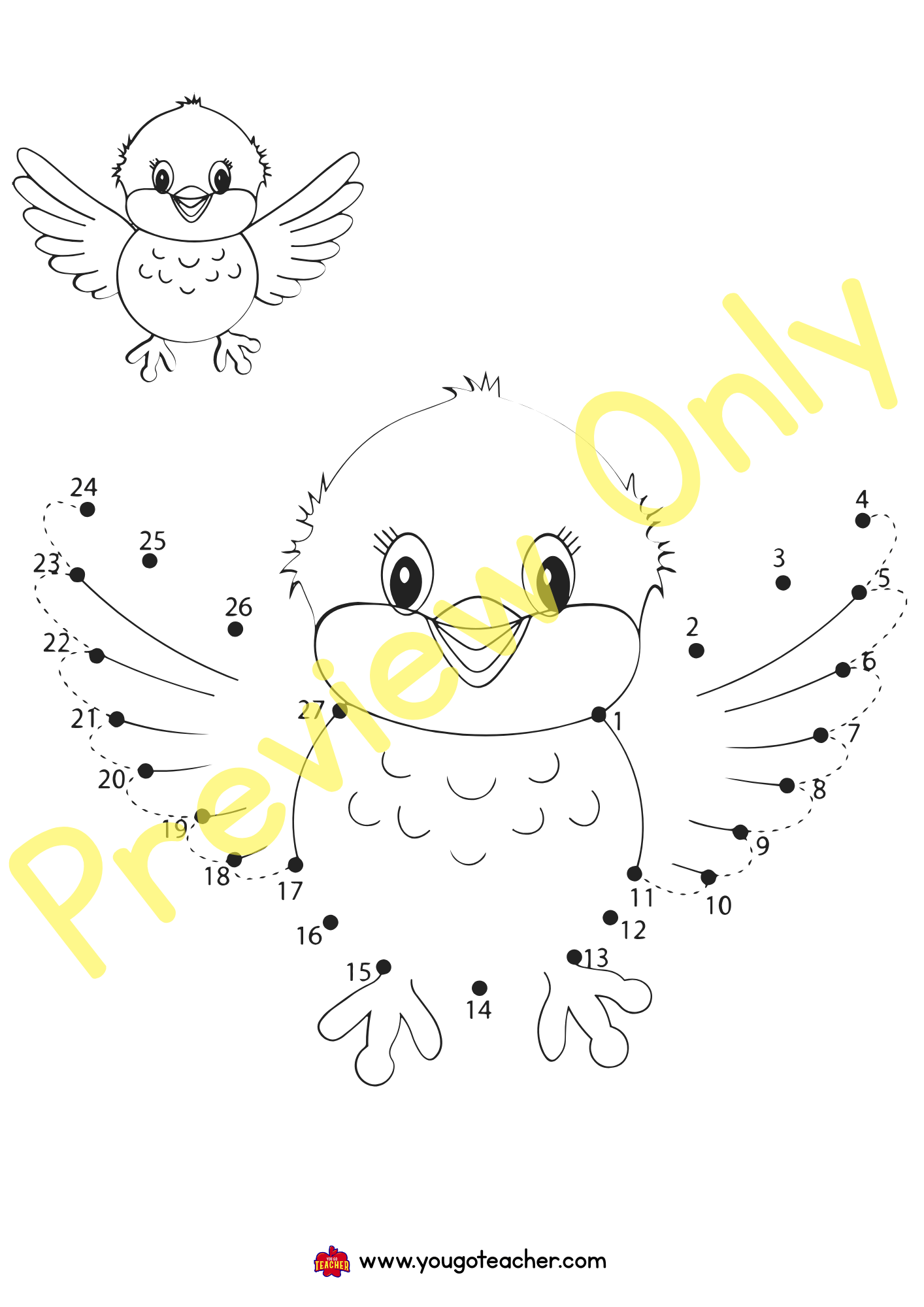 Connect the Dots & Color -Dot-to-Dot Activity Bundle (29 Pages)