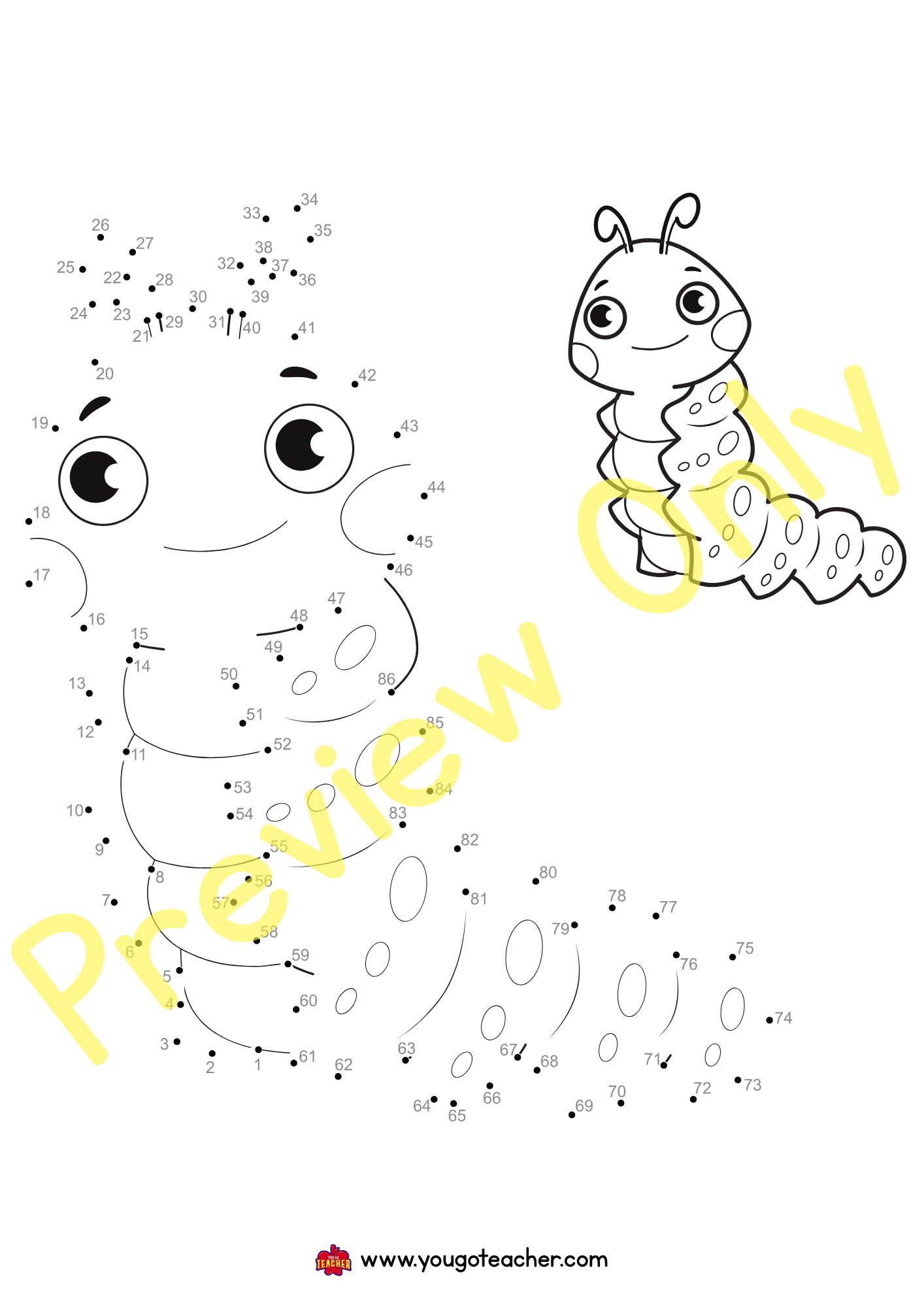 Connect the Dots & Color -Dot-to-Dot Activity Bundle (29 Pages)