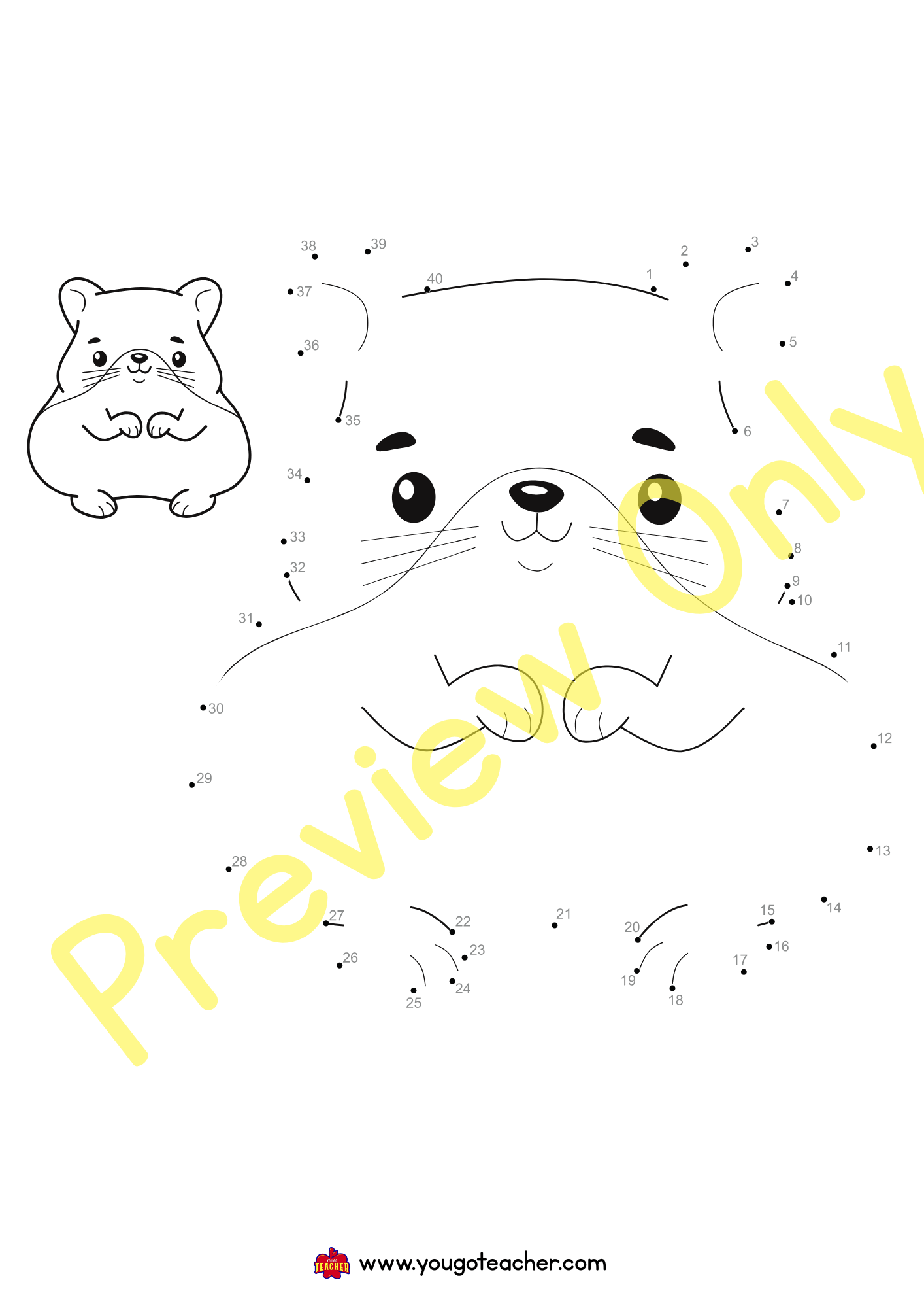 Connect the Dots & Color -Dot-to-Dot Activity Bundle (29 Pages)