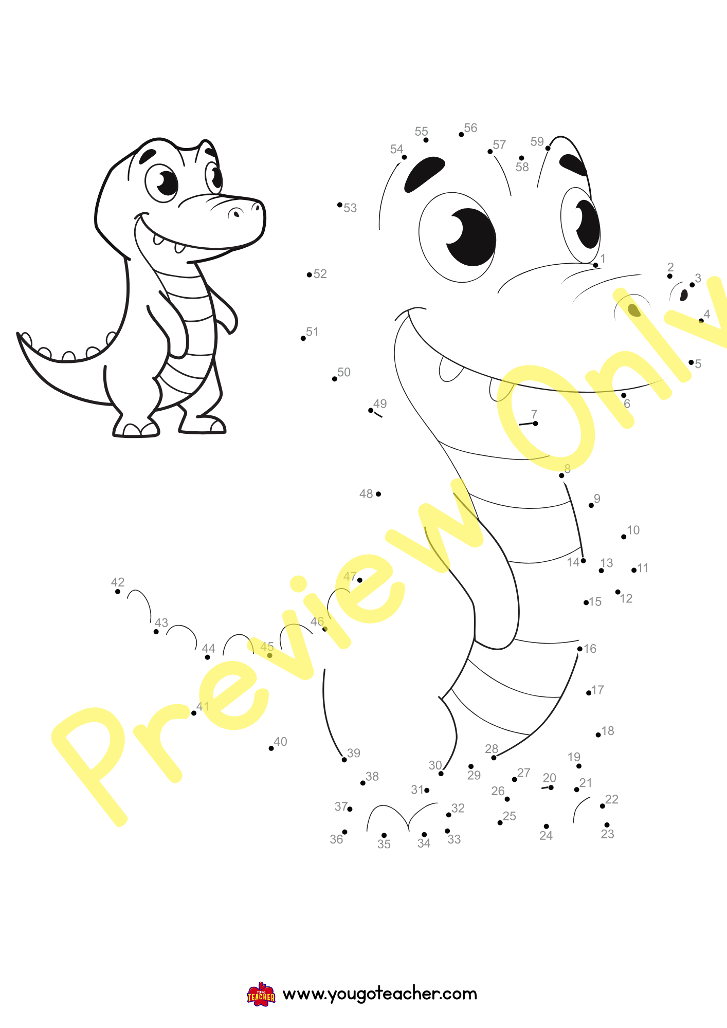 Connect the Dots & Color -Dot-to-Dot Activity Bundle (29 Pages)