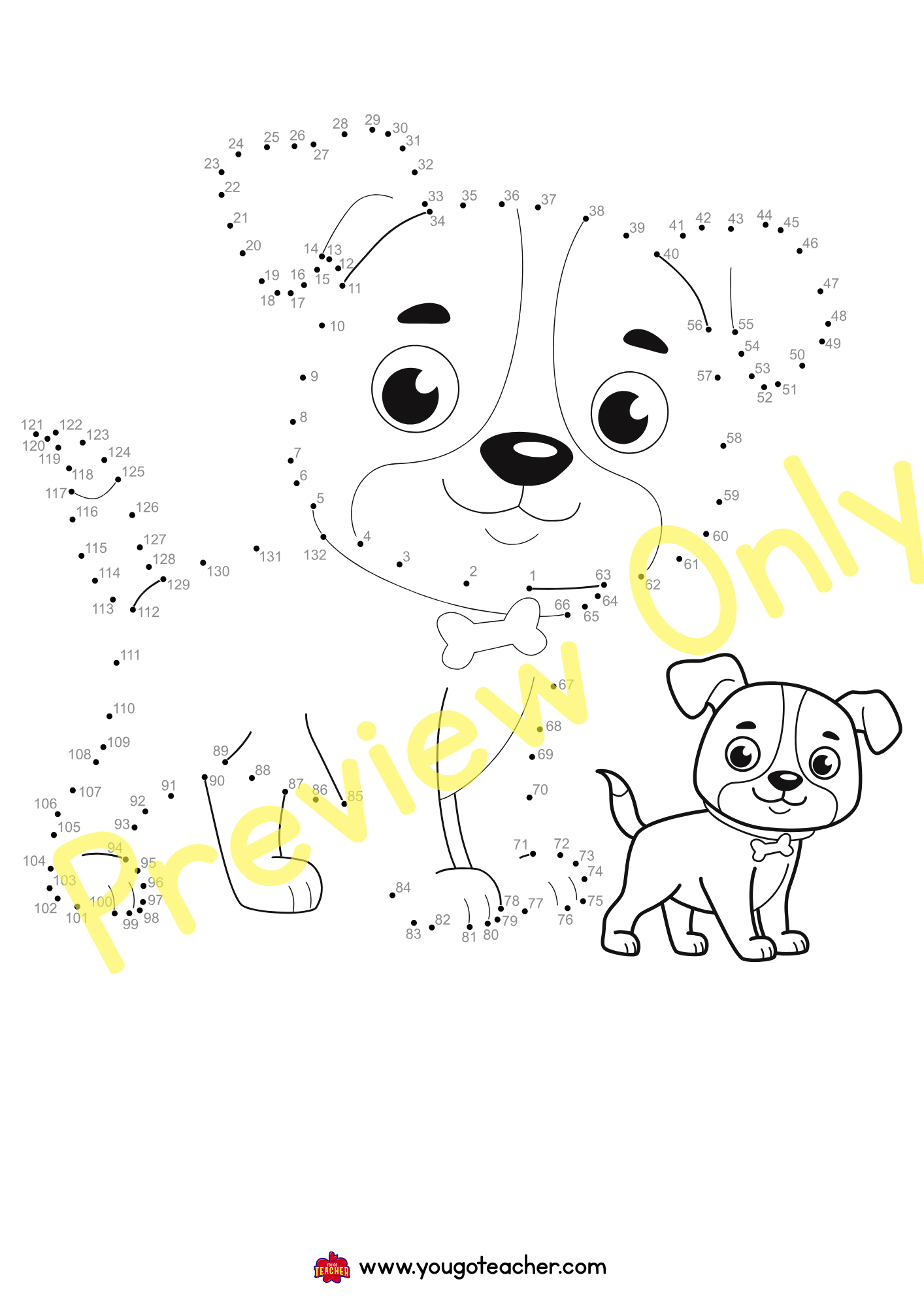 Connect the Dots & Color -Dot-to-Dot Activity Bundle (29 Pages)