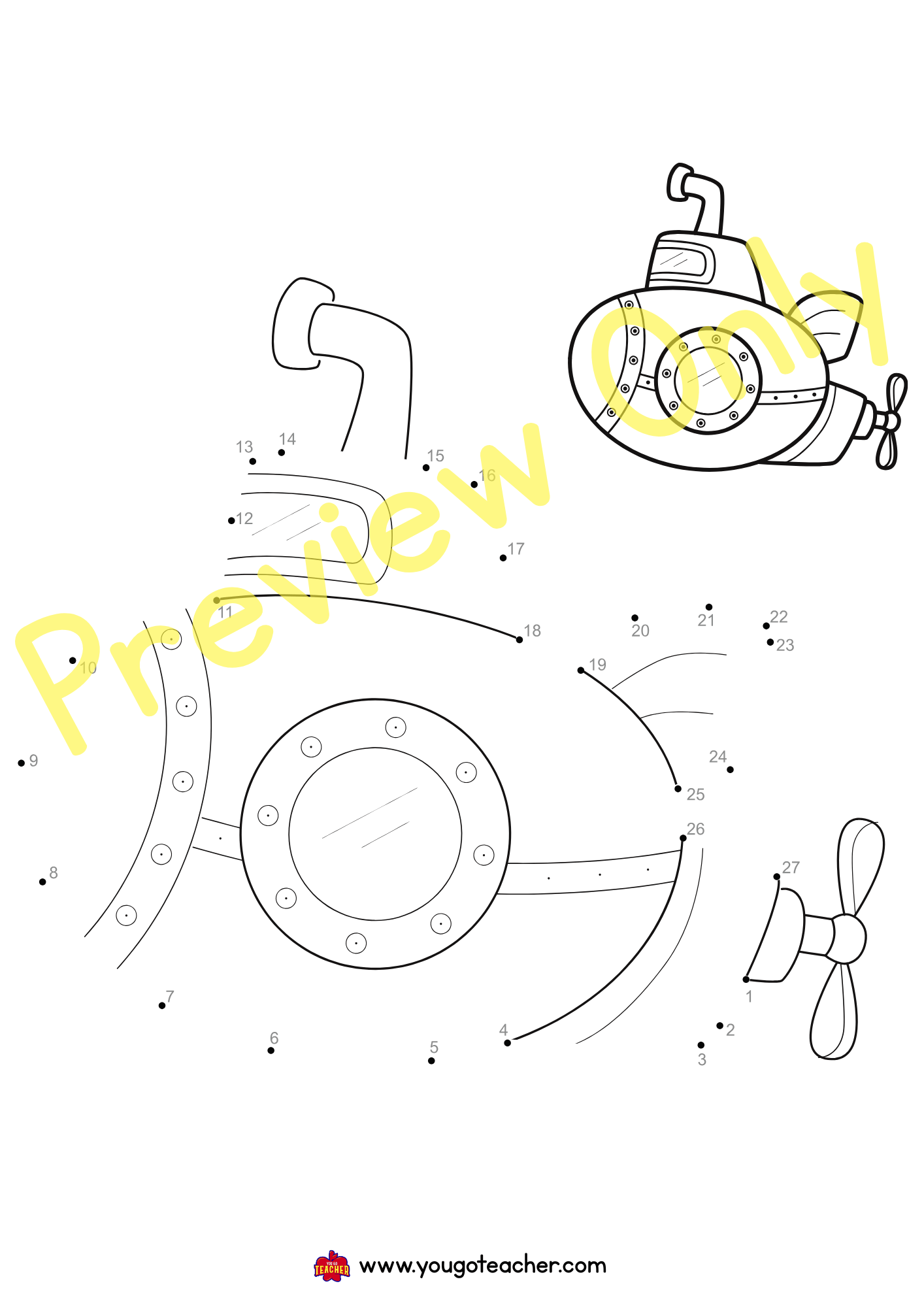 Connect the Dots & Color -Dot-to-Dot Activity Bundle (29 Pages)