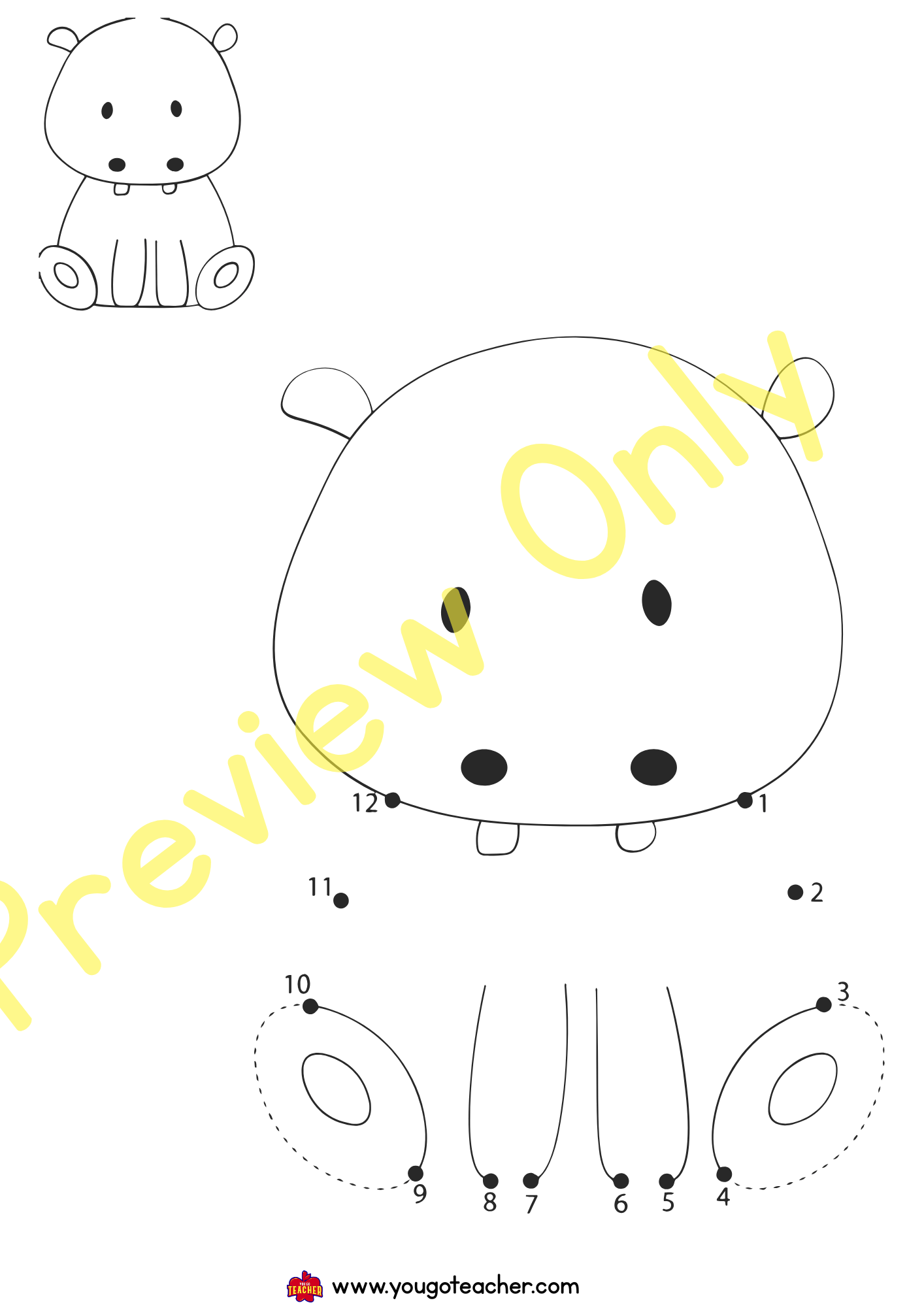 Connect the Dots & Color -Dot-to-Dot Activity Bundle (29 Pages)