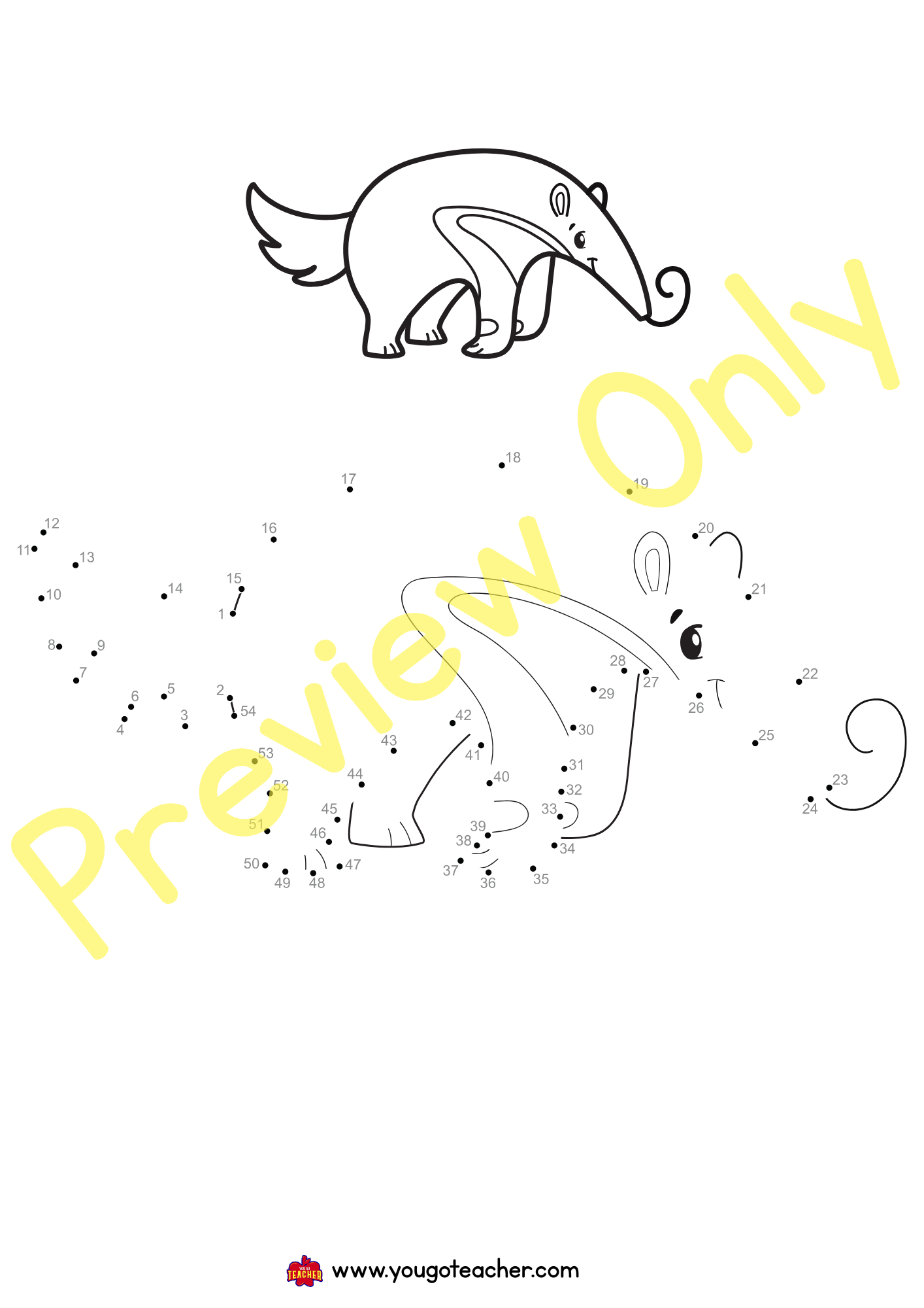 Connect the Dots & Color -Dot-to-Dot Activity Bundle (29 Pages)