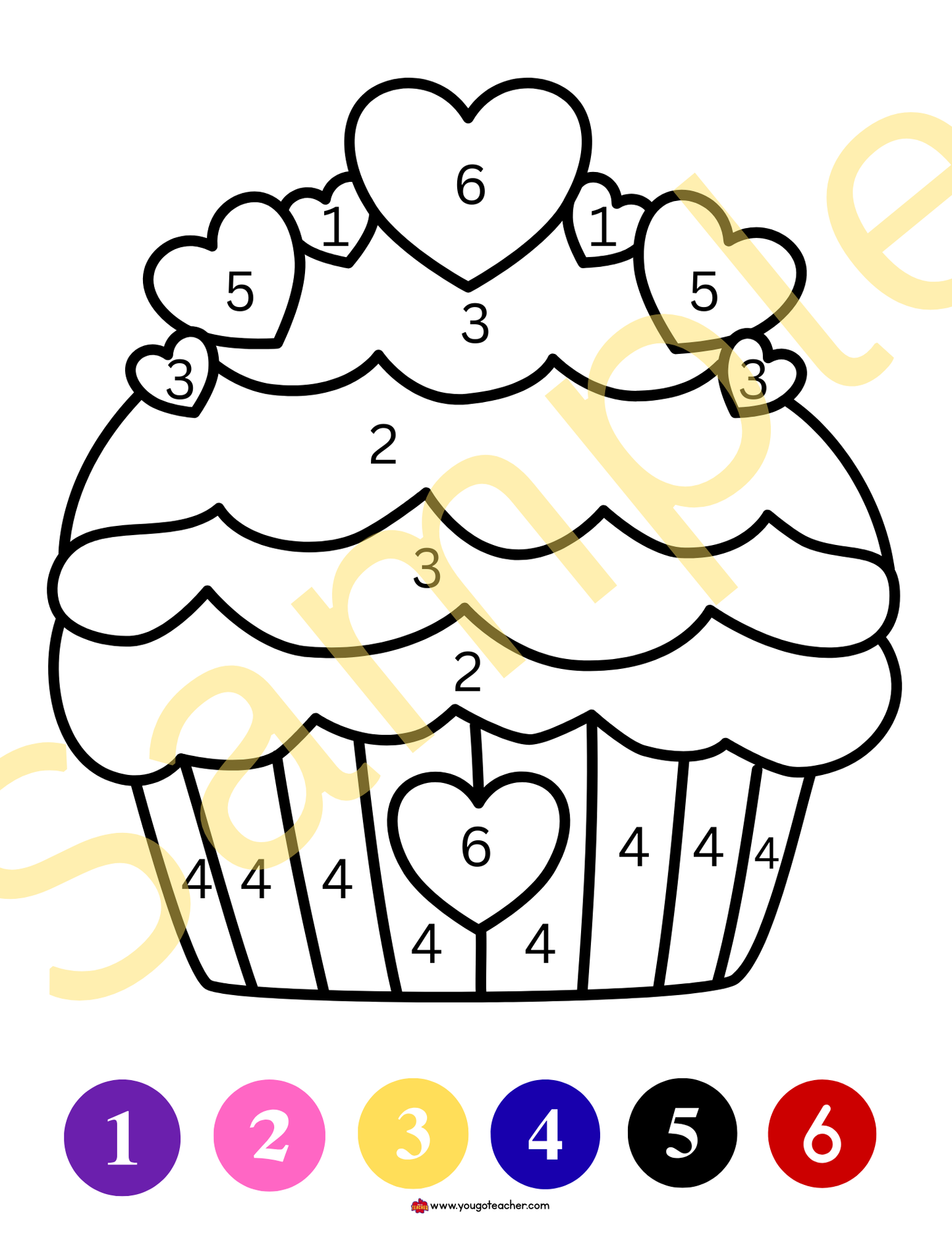 29 Printable Valentine's Day Coloring Pages for Kindergarten| Bundle