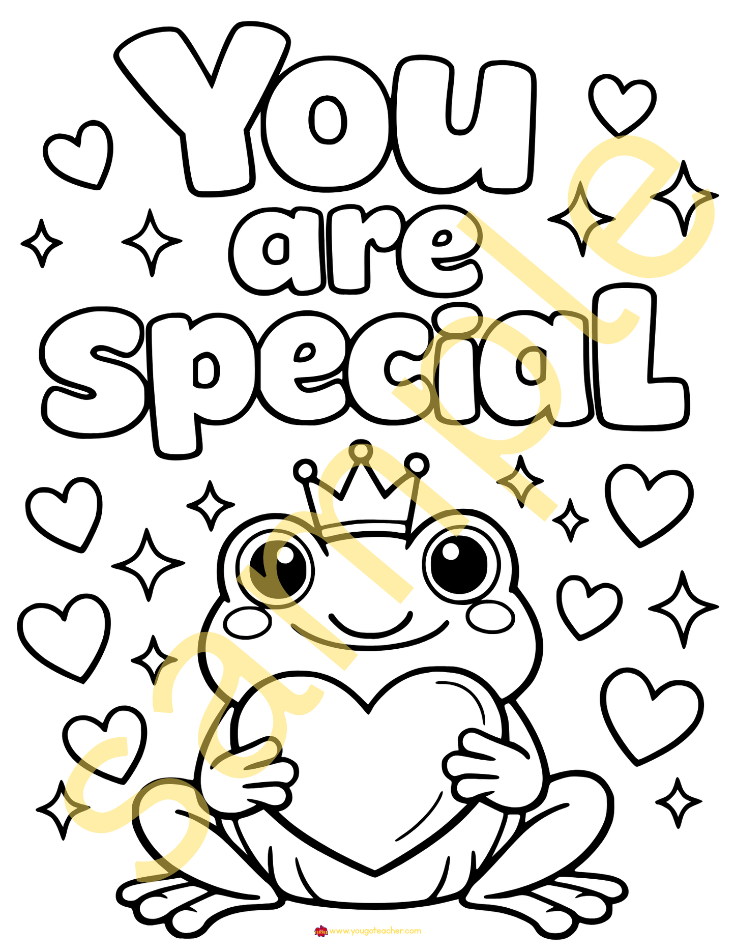 29 Printable Valentine's Day Coloring Pages for Kindergarten| Bundle