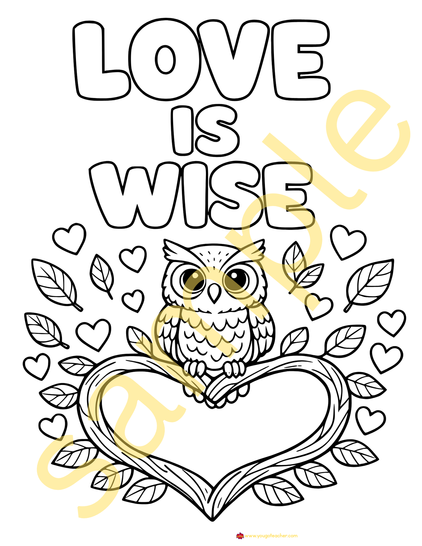 29 Printable Valentine's Day Coloring Pages for Kindergarten| Bundle