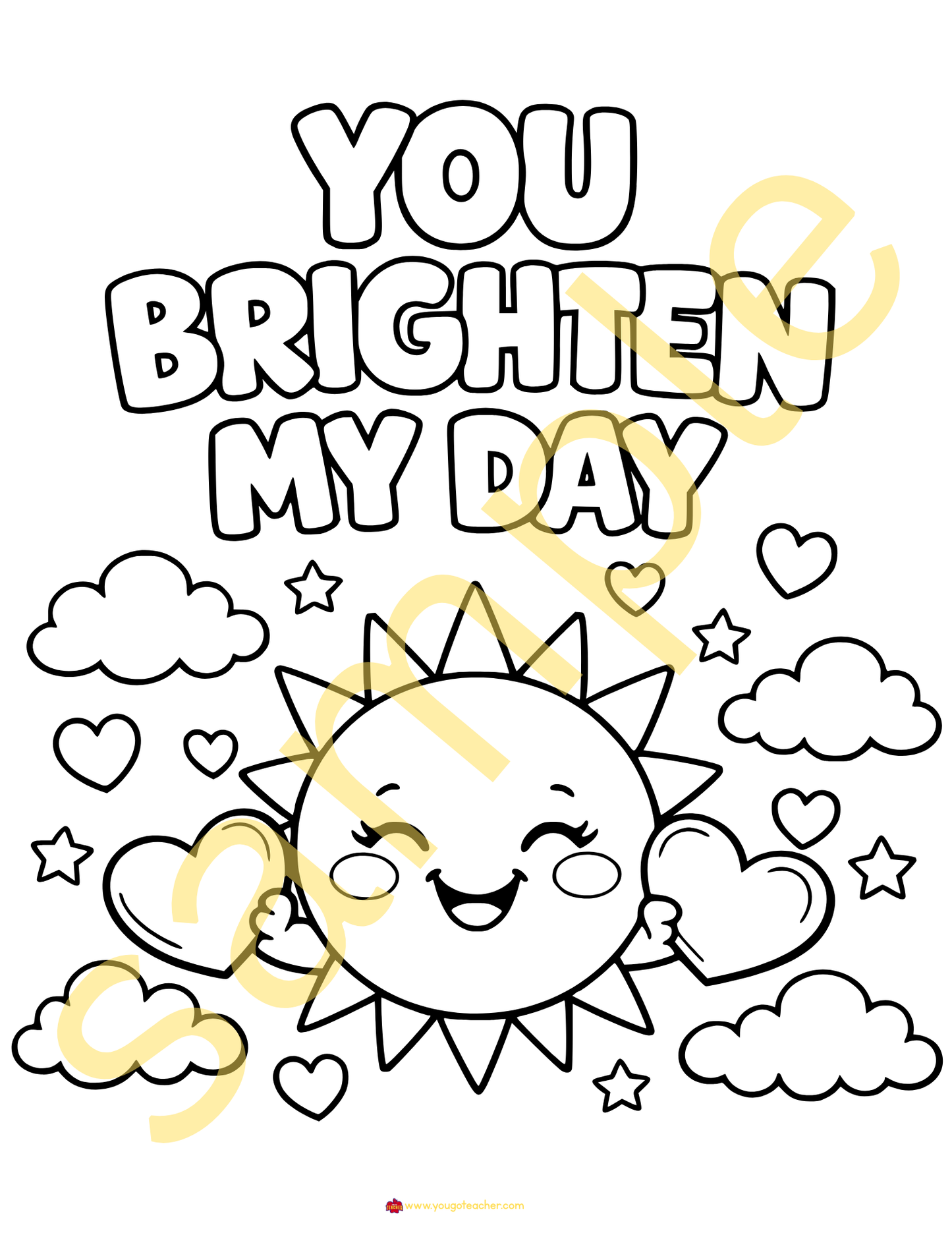 29 Printable Valentine's Day Coloring Pages for Kindergarten| Bundle