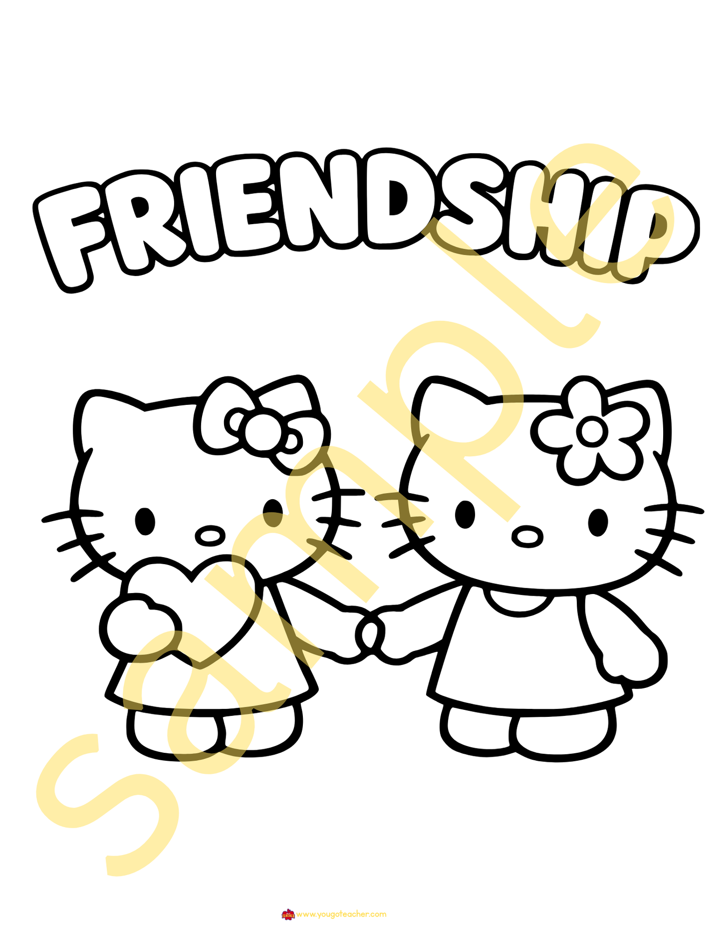 29 Printable Valentine's Day Coloring Pages for Kindergarten| Bundle