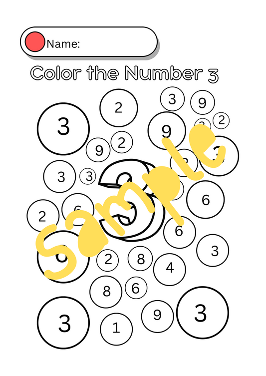 Color by Number: #3