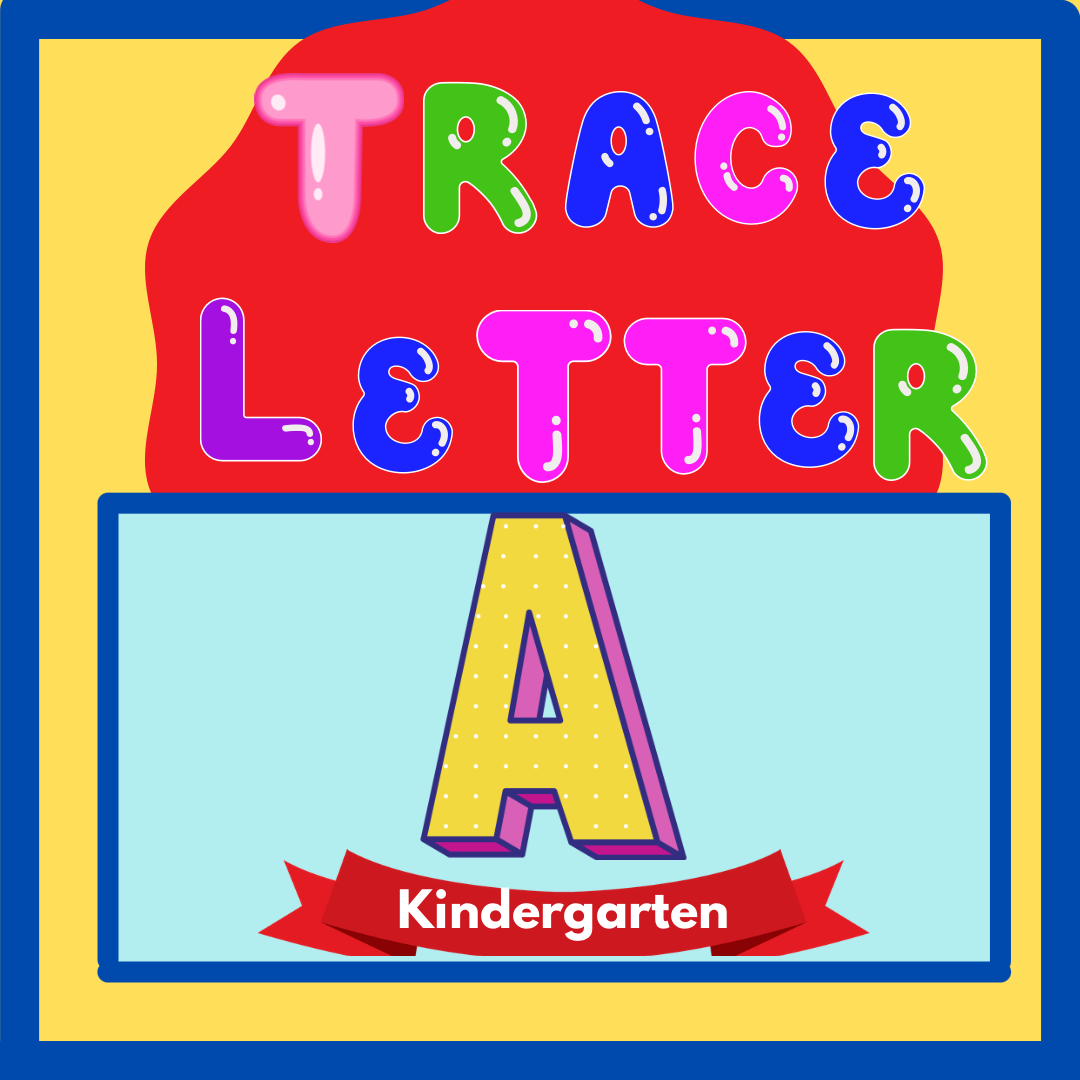 Phonics Worksheets: Trace Letter ‘A’ Booklet