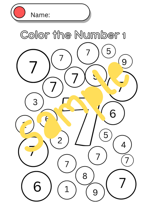 Color by Number: #7