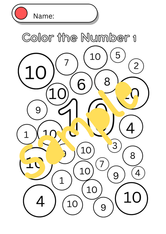 Color by Number: #10