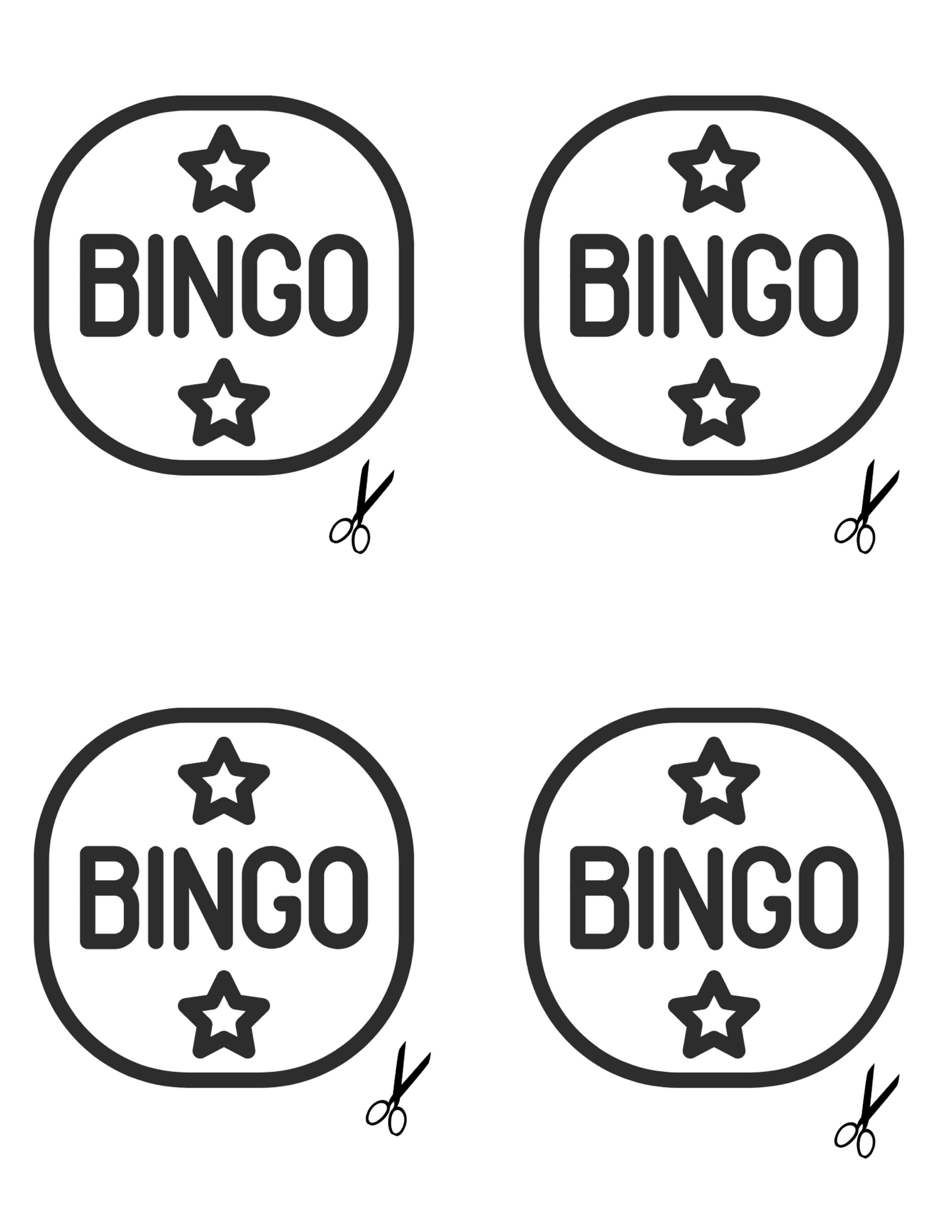 Sight Word Bingo Game for Kids