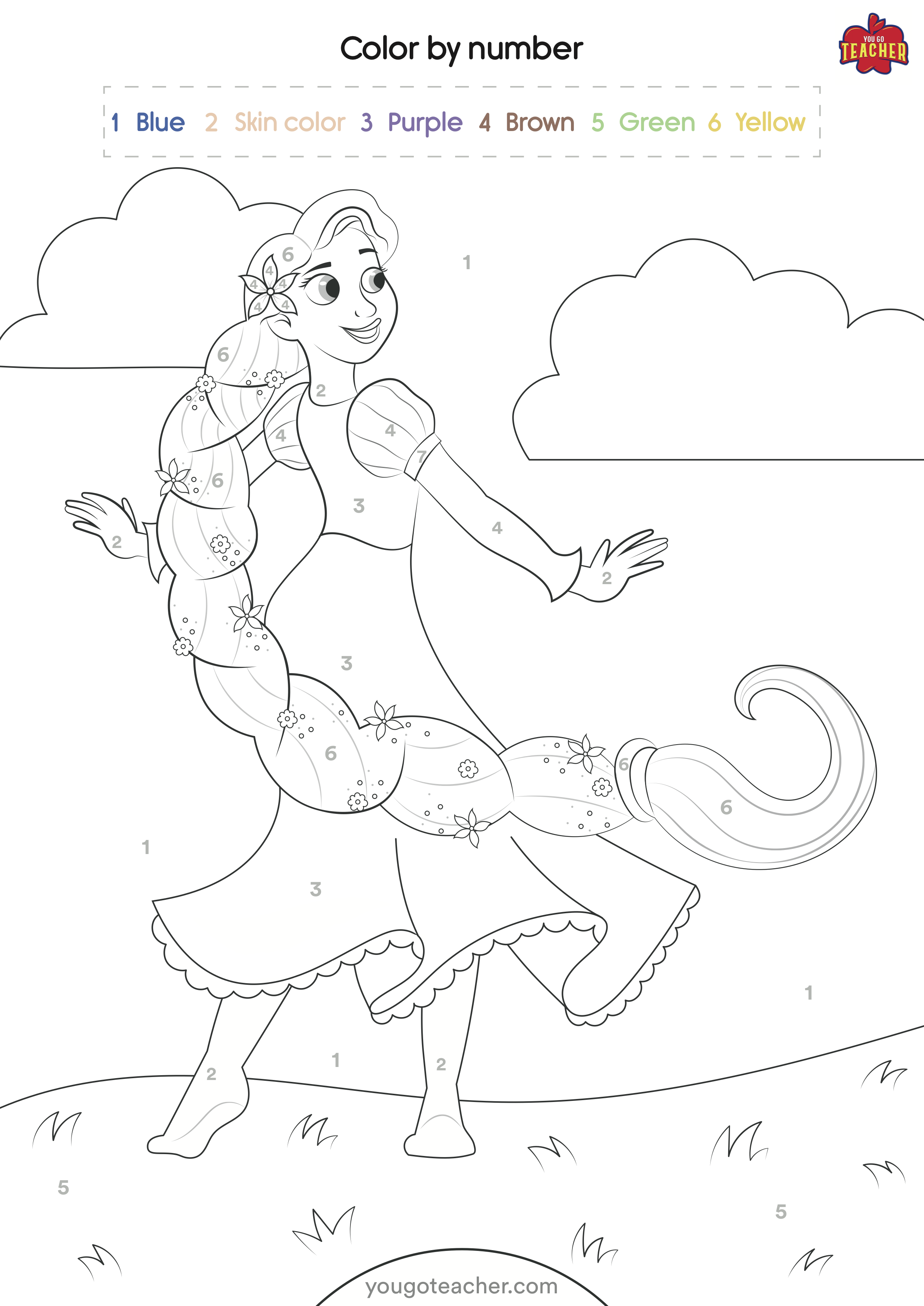 10 Disney Coloring Pages With Numbers: Unleash Your Inner Artist!