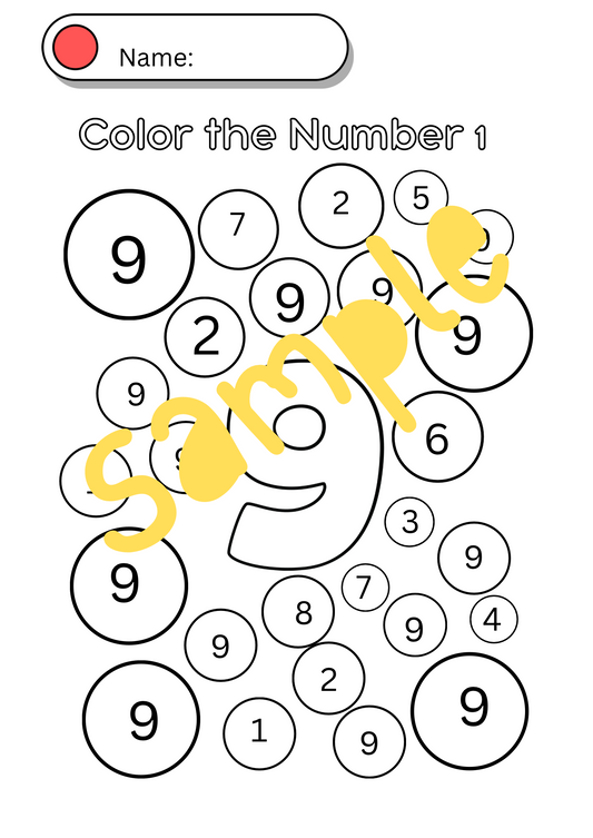 Color by Number: #9